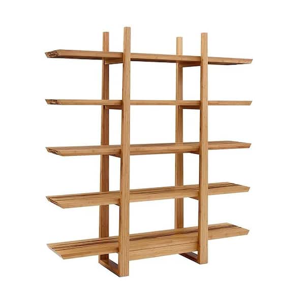 Unbranded Kendall Shelf, Golden with Cinnamon Bengal Stripe Inlay