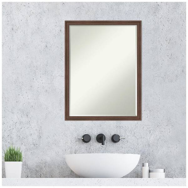 Amanti Art Florence Medium Brown 19.75 in. x 25.75 in. Petite 