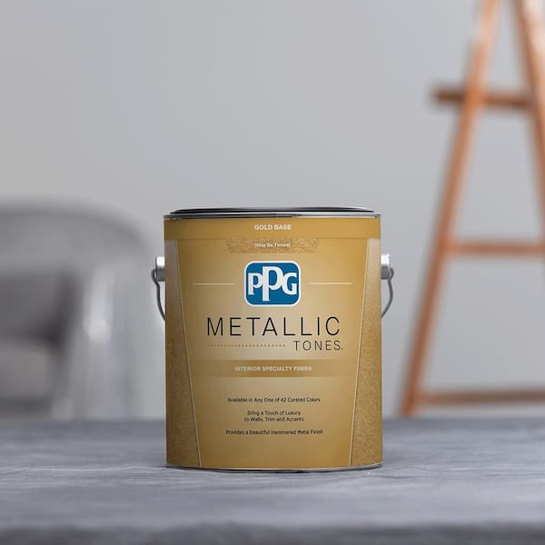 PPG metallic paint colors for theatre room bronze  Metallic paint  colors, Bronze color paint, Golden paint color