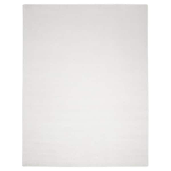 Solid Lodhi Ivory 3 X 5 Hand Loomed Linen Viscose Cotton Indoor Area Rug