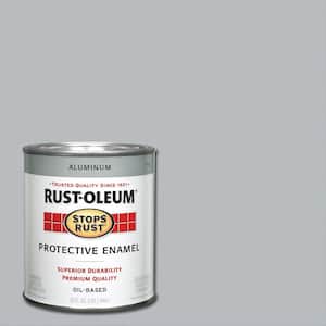 1 qt. Protective Enamel Metallic Aluminum Interior/Exterior Paint (2-Pack)