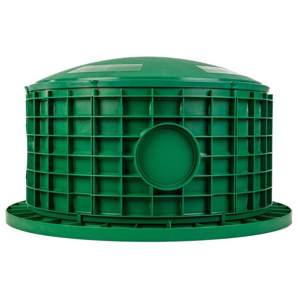 Tank Riser Frame VPC 24 in. ID x 12 in. Tall Septic Tank Riser Combo 89-24RIS12COMBO ...