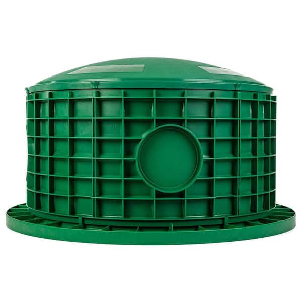 VPC 24 in. x 12 in. Tall Septic Tank Riser Combo 89-24RIS12COMBO - The ...