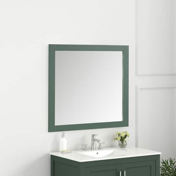HOMEVY STUDIO Galsaky 34 in. W x 32 in. H Rectangular Framed