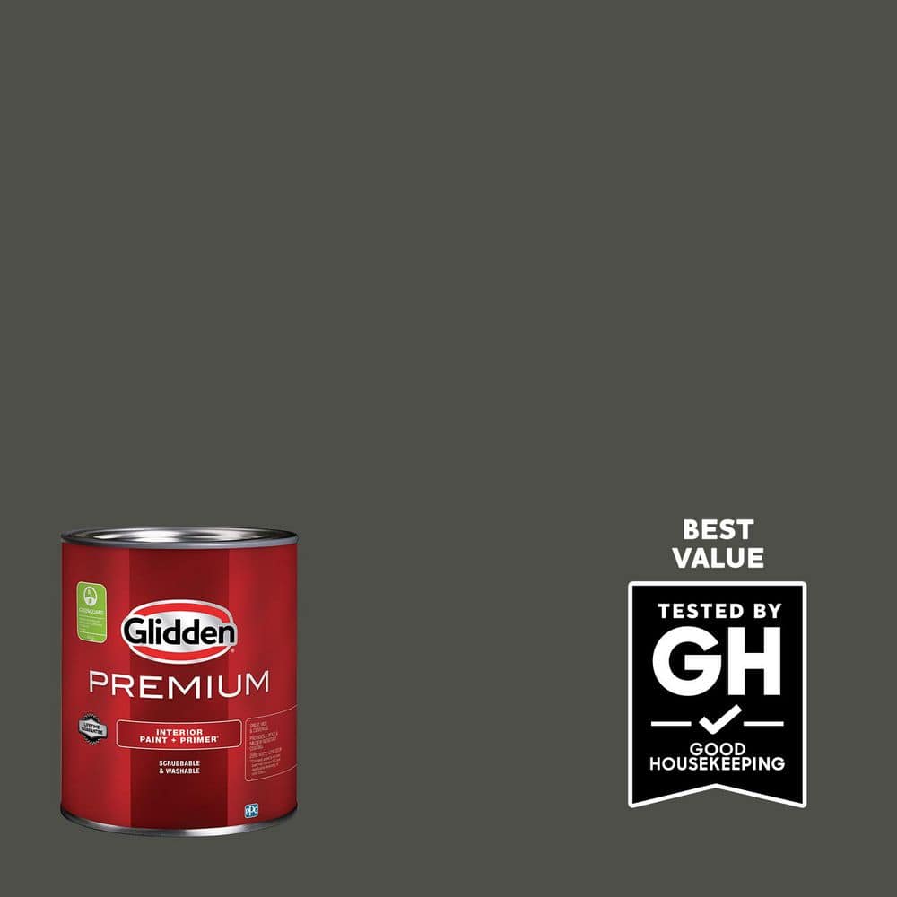1 qt. Licorice PPG1009-7 Flat Interior Latex Paint product image for price tracking