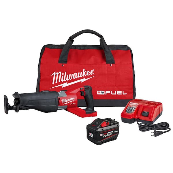 M18 FUEL 18V Lithium-Ion Brushless Cordless SUPER SAWZALL Orbital Reciprocating Saw Kit w/(1) 12.0 Ah Battery
