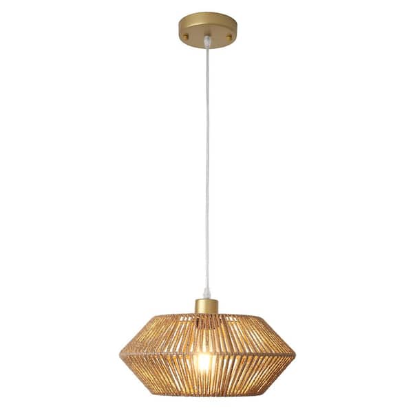 洋楽 Creative / Natural Nature Sense 1-Light Bamboo No Decorative Accents Lantern
