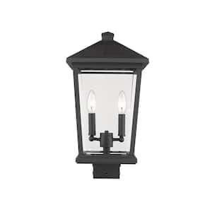 Acclaim Lighting Avian 2-Light Black Coral Outdoor Post Light Fixture ...