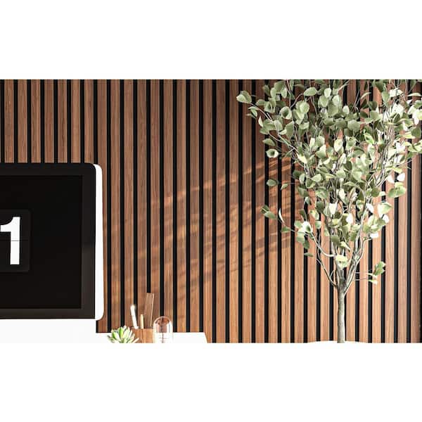Ejoy 94 in. x 23.6 in x 0.8 in. Acoustic Vinyl Wall Cladding