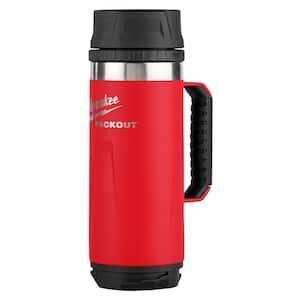 PACKOUT Red 18 Oz. Insulated Mug with Sip Lid