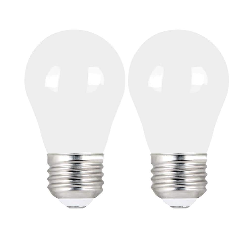 40-Watt Equivalent A15 Dimmable Filament CEC Title 20 90+ CRI White Glass L