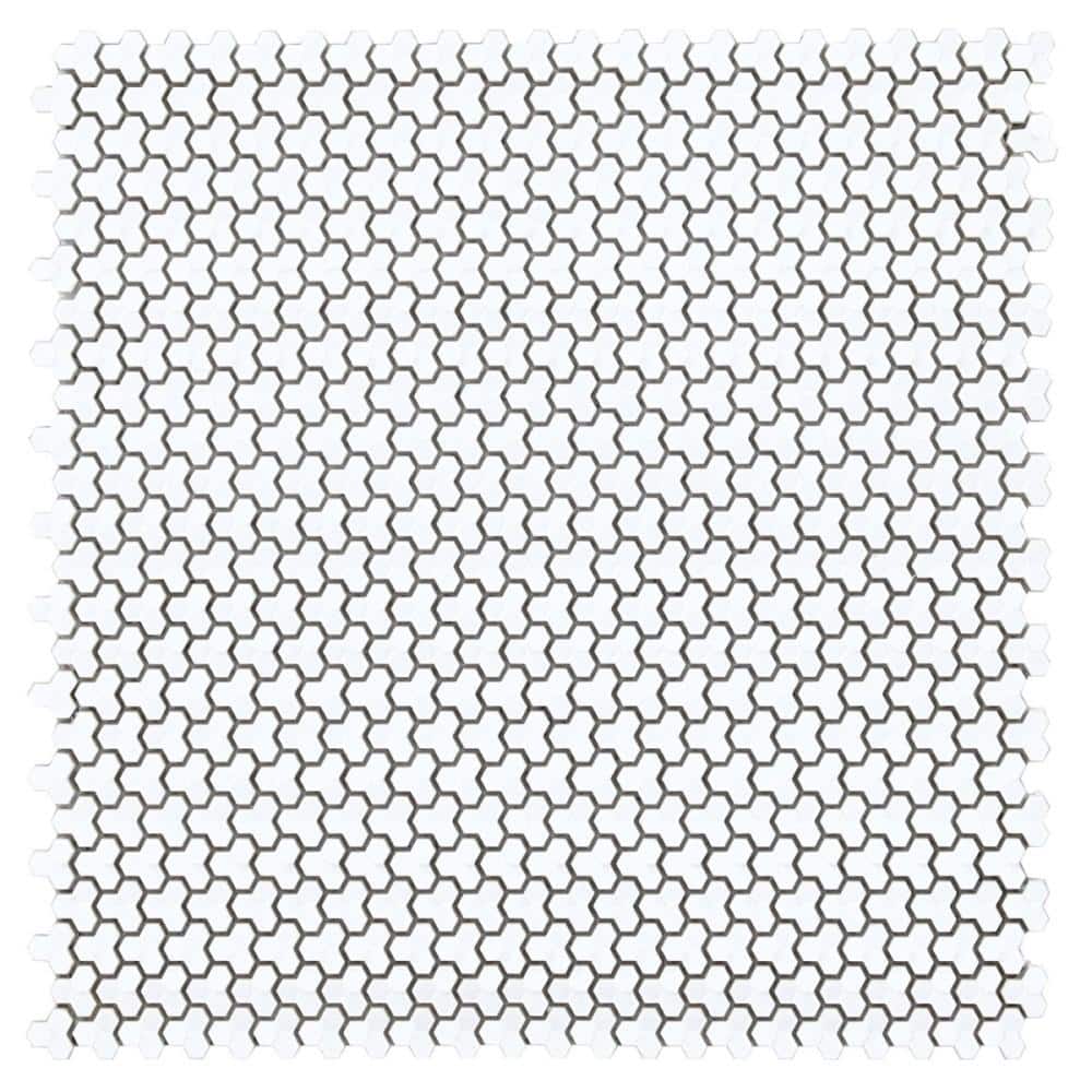 Blaze Echo White 4 in. x 0.24 in. Matte Resin Wall Tile Sample price history on PriceWatchPro