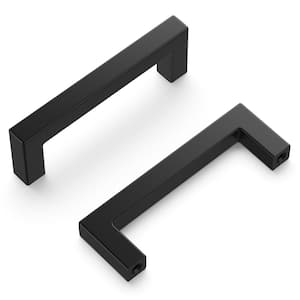Skylight Collection 3 in. (76 mm) Center-to-Center Matte Black Drawer Pull