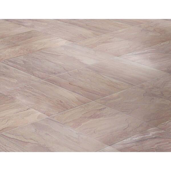 Unbranded Copper Slate Laminate Flooring - 5 in. x 7 in. Take Home Sample-DISCONTINUED