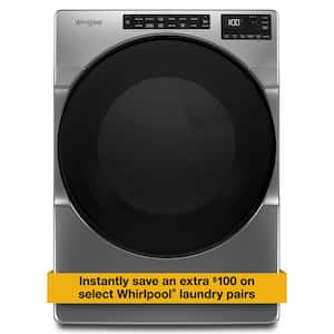 7.4 cu. ft. Vented Electric Dryer in Chrome Shadow