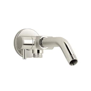 2.5 in. Wall Mount Shower Arm in Vibrant Polished Nickel