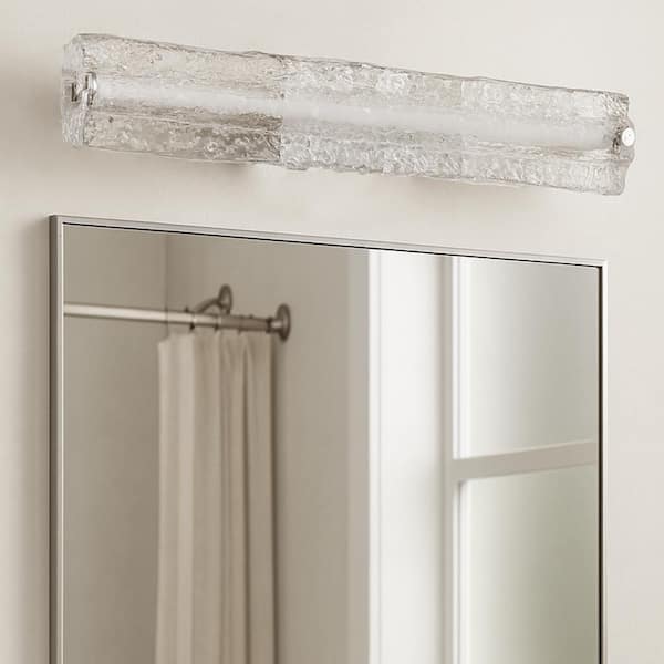 Hinkley Lucent 40-Watt Integrated LED 30.25 in. Bath Vanity Light in Chrome