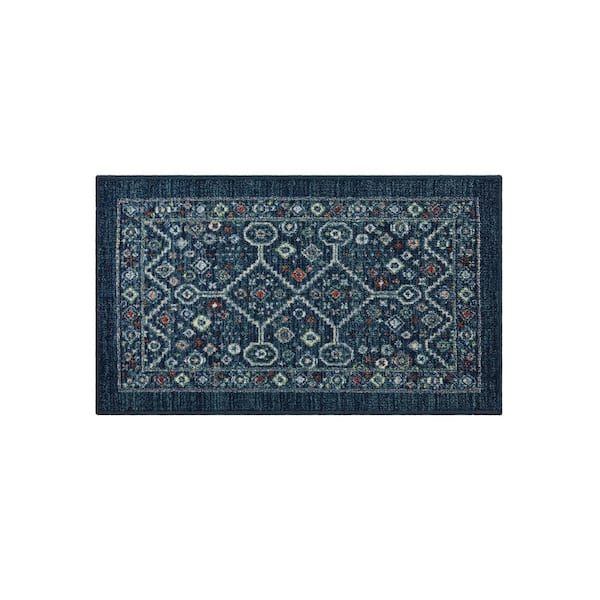 Mohawk Home Emme Green 1 ft. 8 in. x 2 ft. 10 in. Machine Washable Area Rug