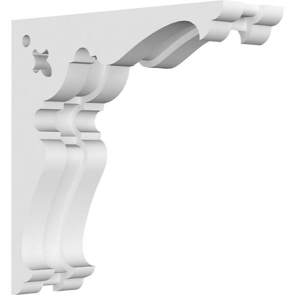 Ekena Millwork Heath 1.5 in. W x 6 in. H x 6 in. D Signature Urethane Polyurethane Corbel