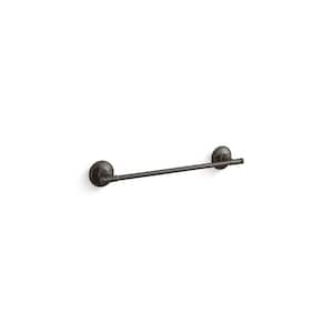 Eclectic 18 in. Wall Mounted Towel Bar in Oil Rubbed Bronze