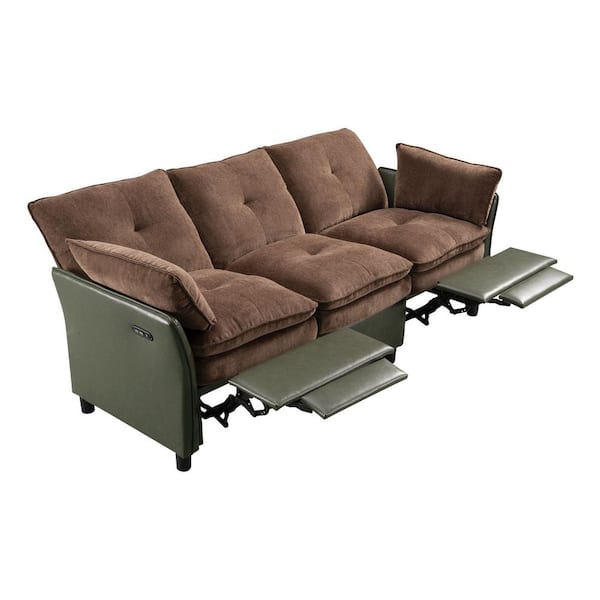 Dovelina 76.4 in. Wide Straight Arm Fabric Rectangle Reclining
