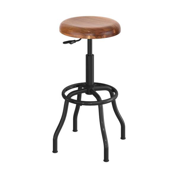 Seville Classics 25.5 in. to 29.75 in. Height Adjustable Acacia