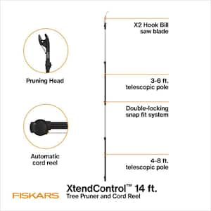 XtendControl 15 in. X1 Saw 14. ft. Interchangeable Tree Pruner