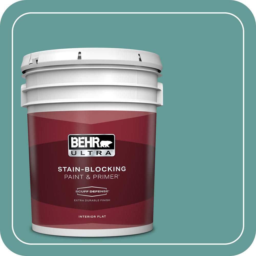 5 gal. #MQ6-06 Semi-Precious Extra Durable Flat Interior Paint & Primer price history on PriceWatchPro