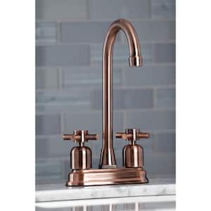 Concord 2-Handle Bar Faucet in Antique Copper