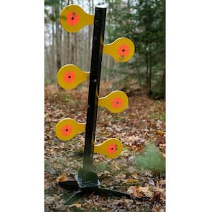 World of Targets 49 in. Handgun Dueling Tree Steel Shooting Target