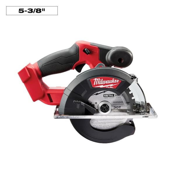 M18 FUEL 18V Lithium-Ion Brushless Cordless Metal Cutting 5-3/8 in. Circular Saw (Tool-Only) w/ Metal Saw Blade