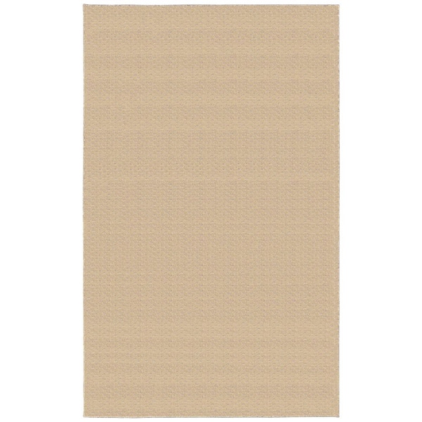 Garland Rug Medallion Tan 7 ft. 6 in. x 9 ft. 6 in. Area Rug