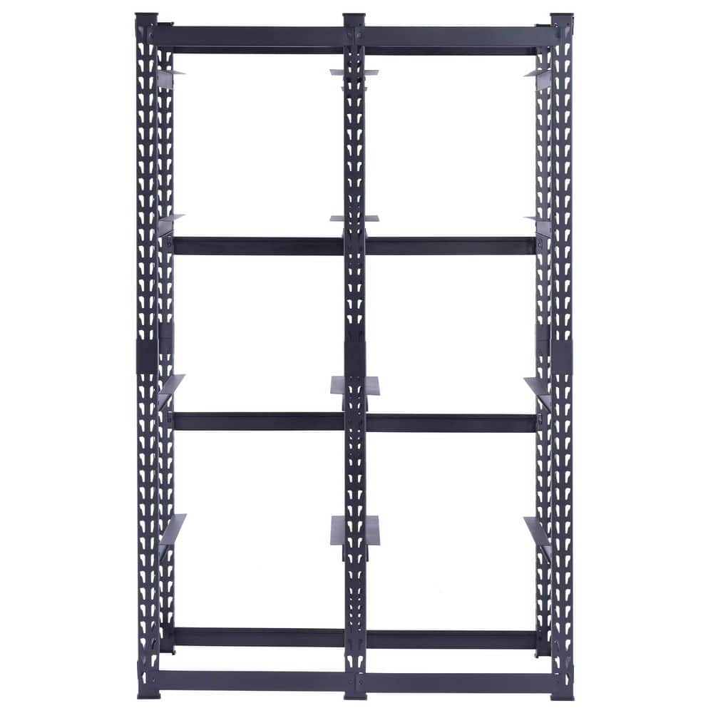 Husky 5-Tier Tote Steel Storage Rack (50 in. W x 24 in. D x 78 in. H) N3R502478TR8B