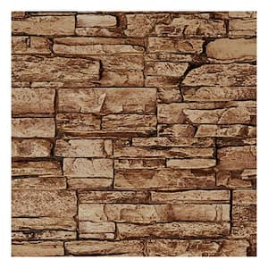 SAMPLE - 1-1/4 in. x 9 in. Sedona Urethane Canyon Ridge Stacked Stone, StoneWall Faux Stone Siding Panel Moulding