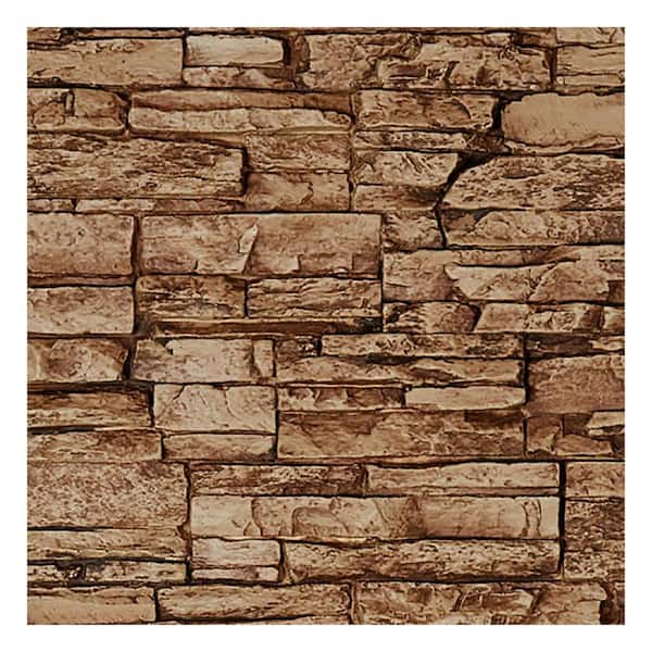 Ekena Millwork SAMPLE - 1-1/4 in. x 9 in. Sedona Urethane Canyon Ridge Stacked Stone, StoneWall Faux Stone Siding Panel Moulding