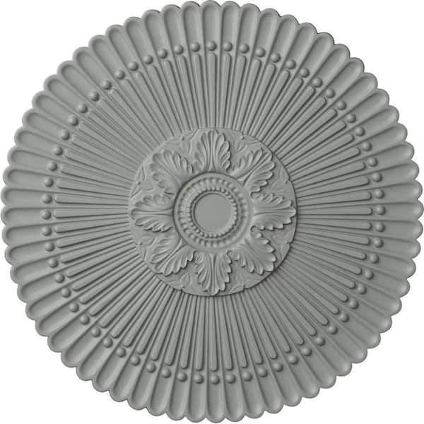 Ekena Millwork 30" x 1-1/4" Nexus Urethane Ceiling Medallion (Fits Canopies up to 2-3/4"), Primed White