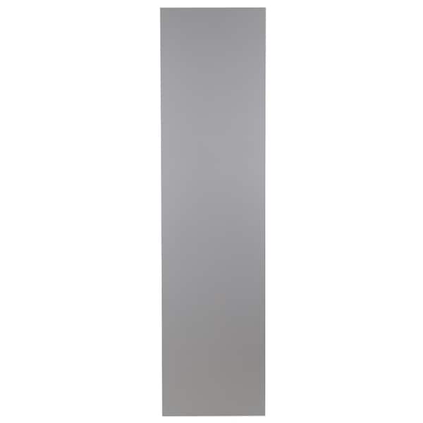 Hampton Bay 24 in. x 90 in. x 0.5 in. Pantry End Panel in Gray