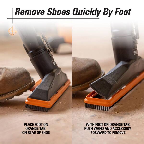 RIDGID NXT Car Nozzle Shoe Kit and NXT Floor Tool Shoe Kit for