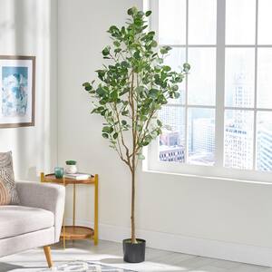 Bayou 6 ft. Green Artificial Eucalyptus Tree