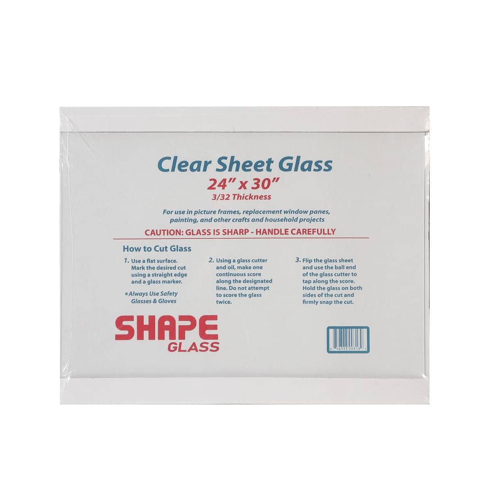 Custom Glass Cut to Size with 1/8 5/32 3/16 1/4 3/8 Thickness -  Perfect for Shelves, Table Tops, Doors, Windows Replacement Glass, DIY  Projects - Clear Tempered or Annealed: : Tools 