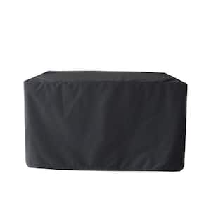 42.52 in. x 32.28 in. x 10.94 in. Outdoor Patio Furniture Cover Windproof and Waterproof Black