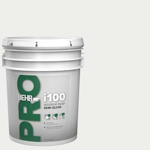 5 gal. i100 White Base Semi-Gloss Interior Paint