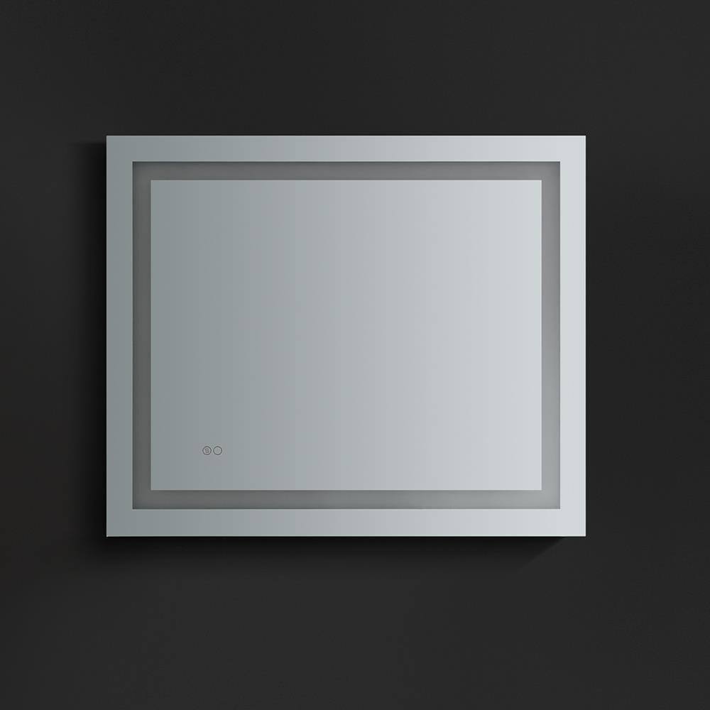 Frameless 36" x 30" Clear LED Bathroom Vanity Mirror