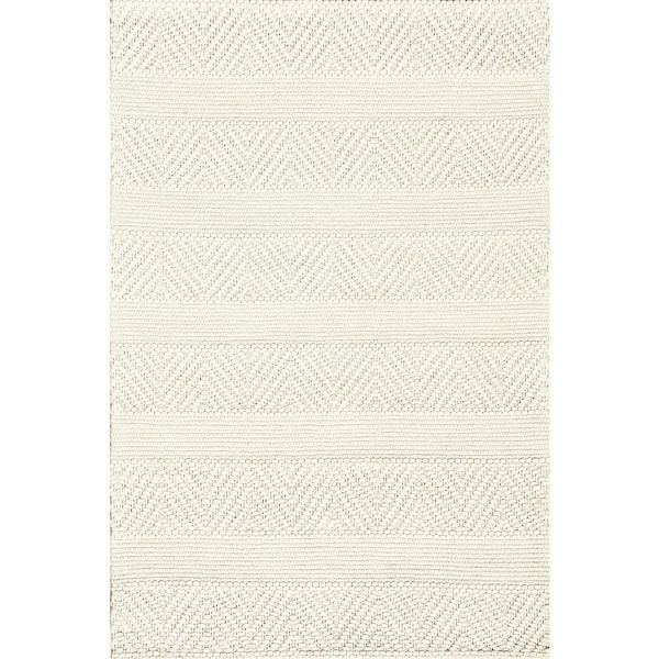 Dynamic Rugs Grove 9 ft. X 12 ft. Ivory Geometric Indoor Area Rug