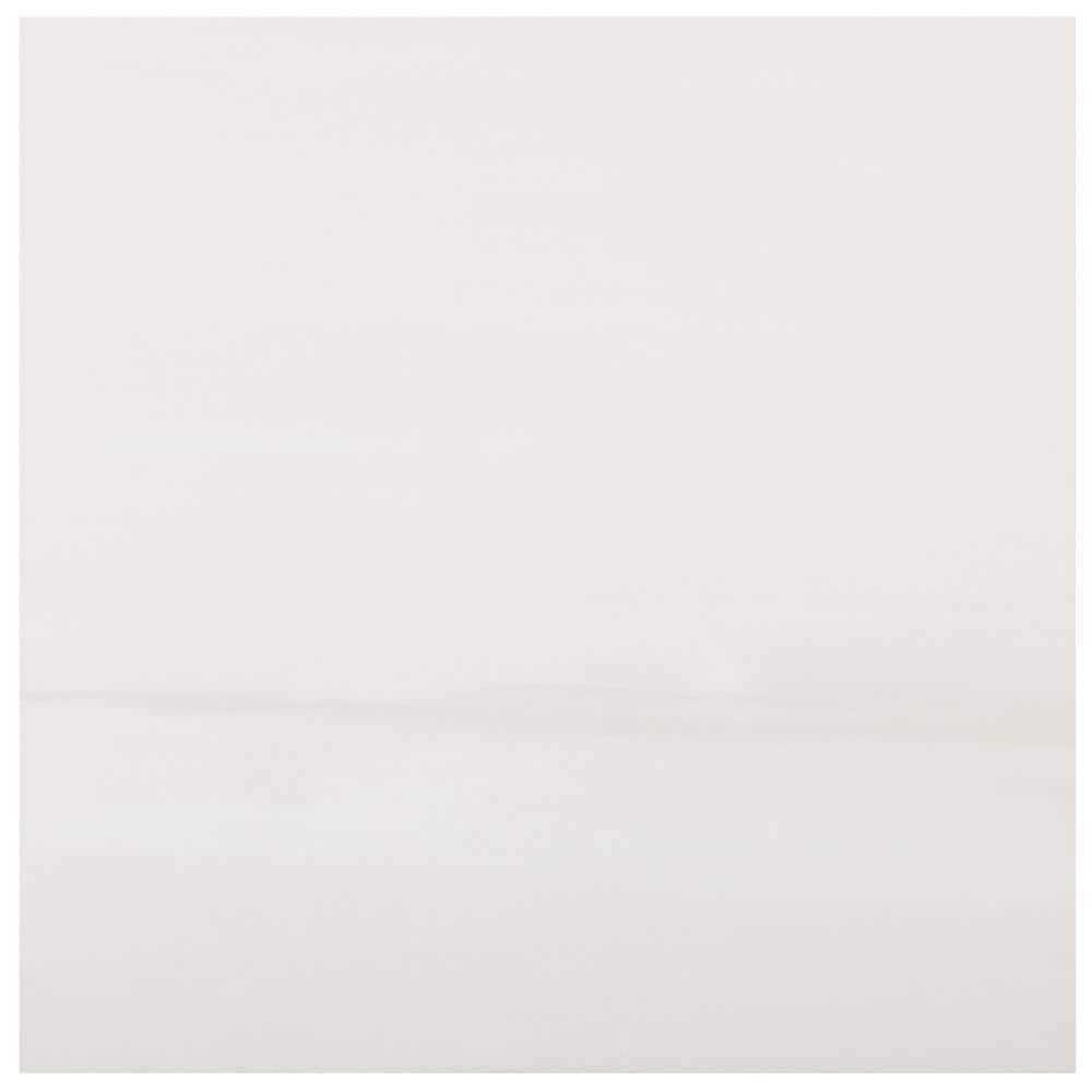 Terius Dolomite Warm White Polished Marble Look Porcelain Tile