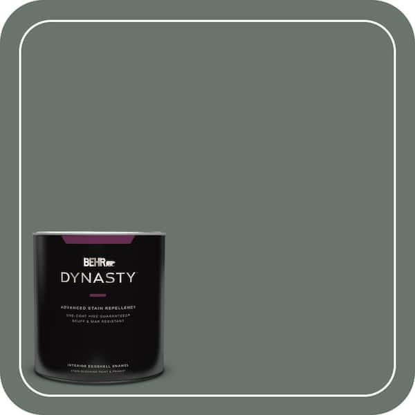 BEHR DYNASTY 1 qt. #PPU12-18 Heritage Park One-Coat Hide Eggshell Enamel Interior Stain-Blocking Paint & Primer