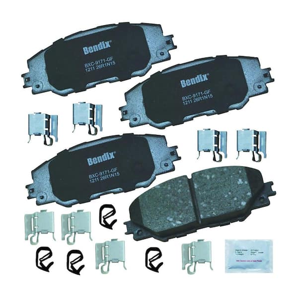Bendix Premium Copper Free Disc Brake Pad Set 1992-1994 Mazda MX-3