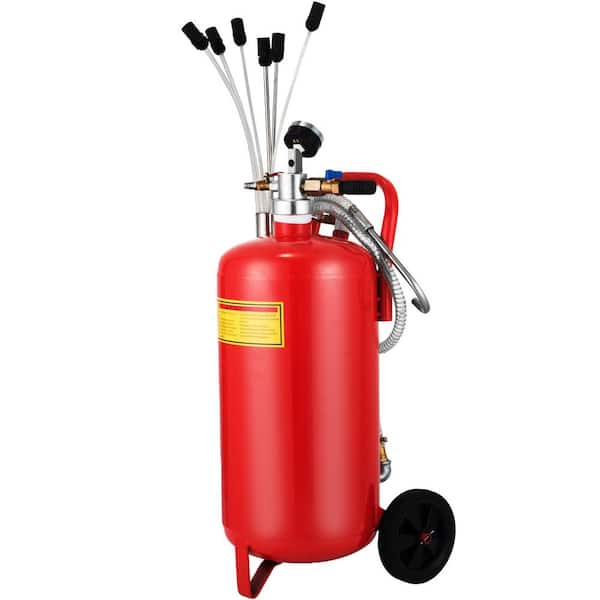 5 Gal. Portable Air Pneumatic Waste Oil Garage Extractor Drain Tank