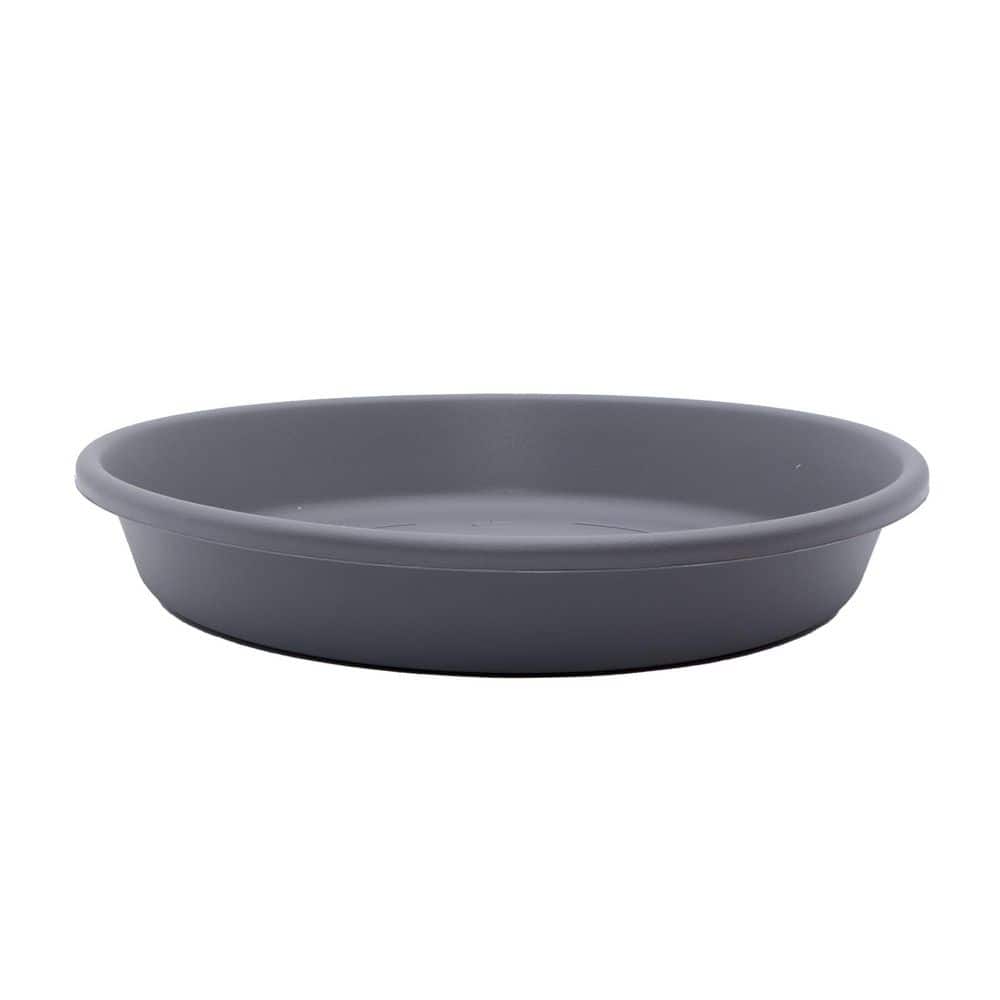 Classic 17.5 in. W x 17.5 in. H Warm Grey Plastic Indoor/Outdoor Plant Saucer 1-Pack price history on PriceWatchPro