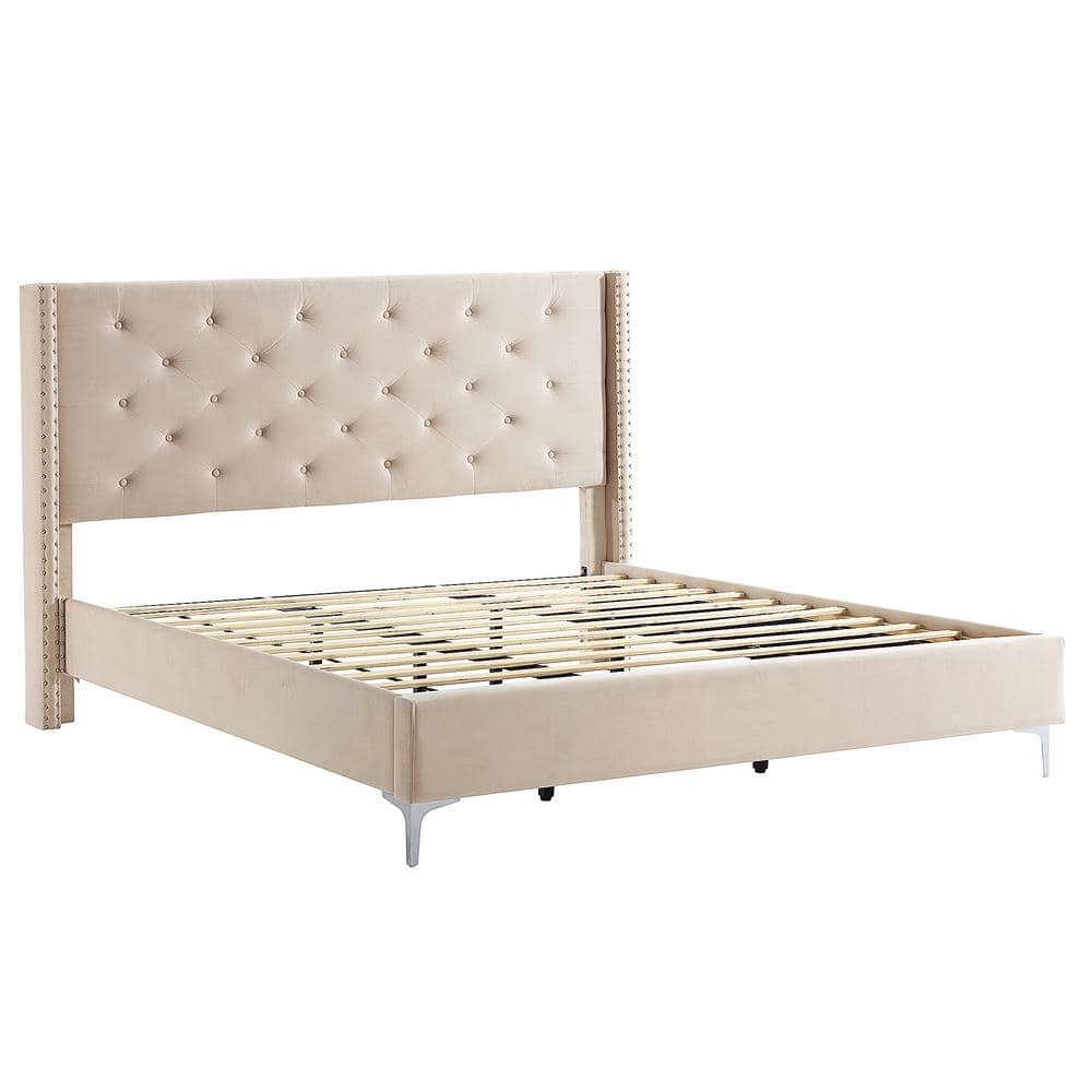 Steph upholstered deals standard bed